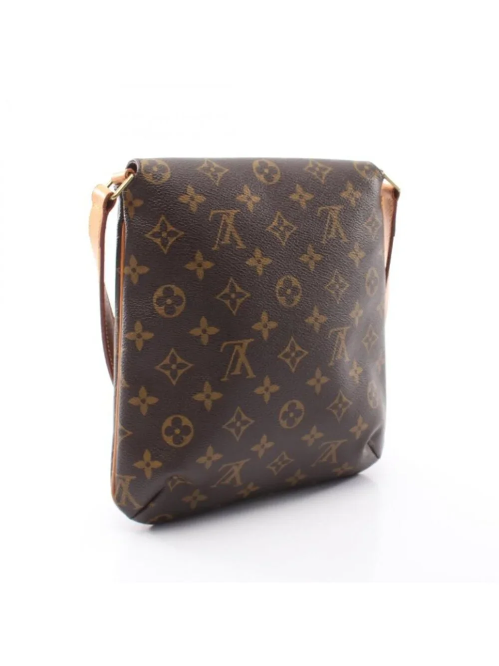 Louis Vuitton Shoulder Bag Musette Salsa Long Strap Canvas Leather